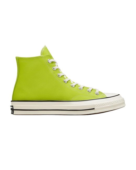 Converse Chuck 70 High 'lime Twist' in Yellow for Men | Lyst