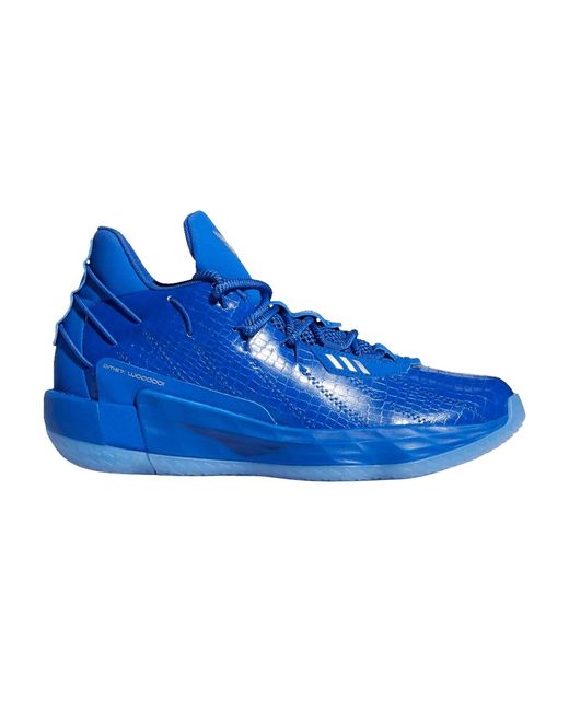 dame ric flair shoes blue