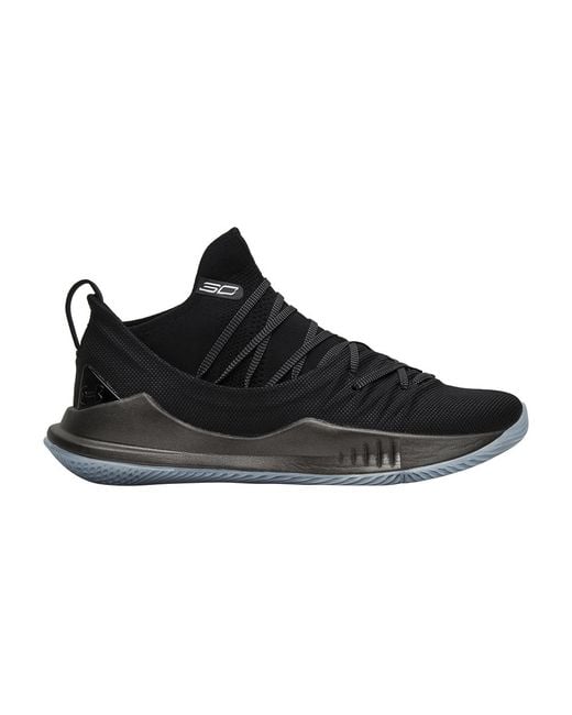Under Armour Rubber Curry 5 in Black 