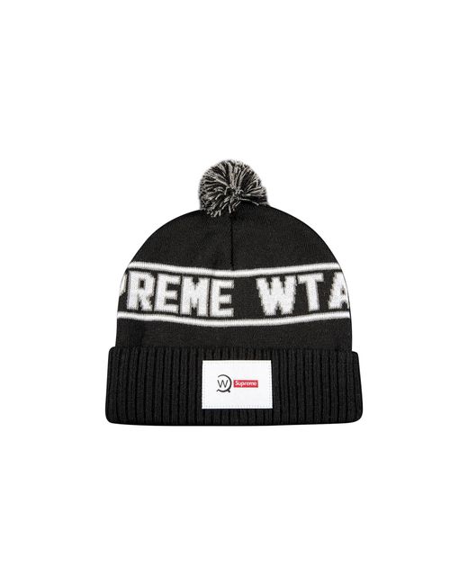 メンズ Supreme - Supreme/WTAPS Beanie blackの通販 by J.B.'s shop