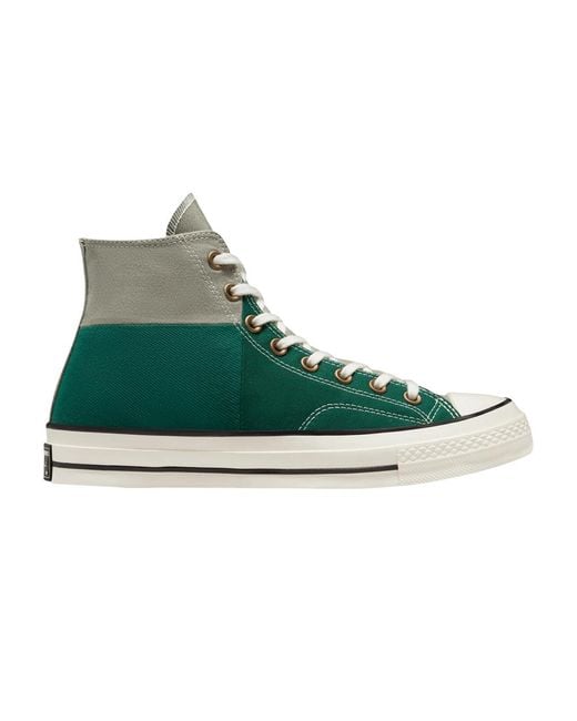 Converse Chuck 70 Colorblocked High 'field Surplus' in Green for Men | Lyst