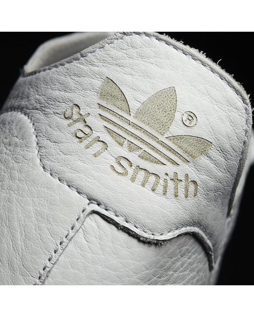 adidas Stan Smith Leather Sock in White for Men | Lyst