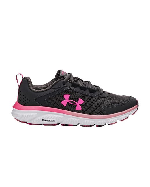 Under Armour Charged Assert 9 Marble 'jet Grey Rebel Pink' in Black | Lyst