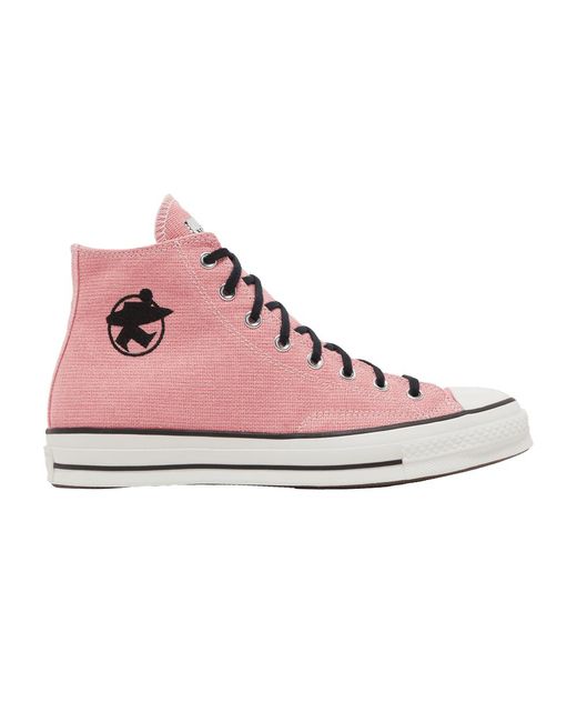 Converse Stussy X Chuck 70 High 'surfman' in Pink for Men | Lyst