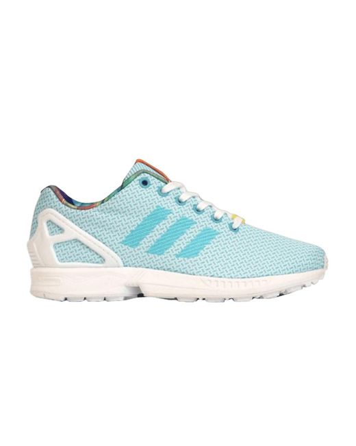 adidas Zx Flux 'weave Pack - Bright Cyan' in Blue | Lyst