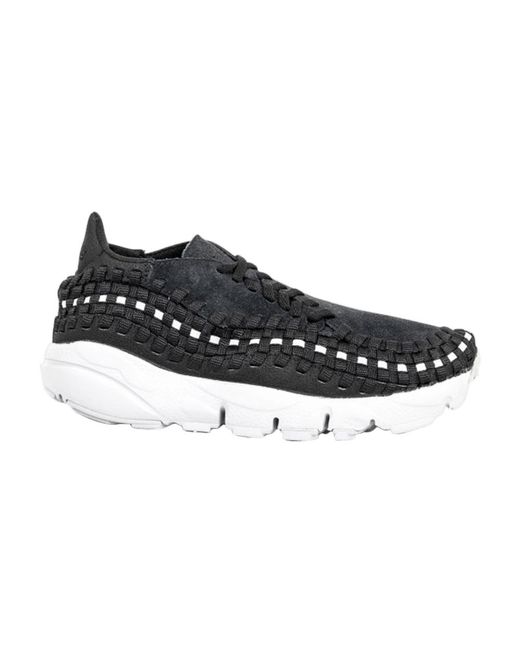 Nike Air Footscape Woven in Black | Lyst