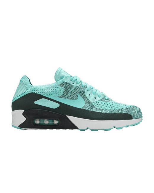Nike Air Max 90 Ultra 2.0 Flyknit 'hyper Turquoise' in Green for Men | Lyst