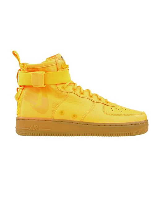 Nike Sf Air Force 1 Mid 'obj' Special Box in Yellow for Men | Lyst