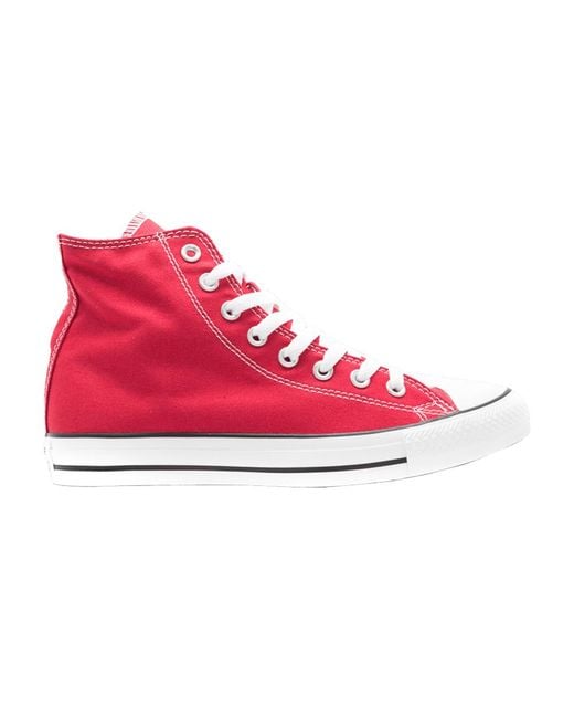 Converse Chuck Taylor All Star Hi 'red' for Men | Lyst