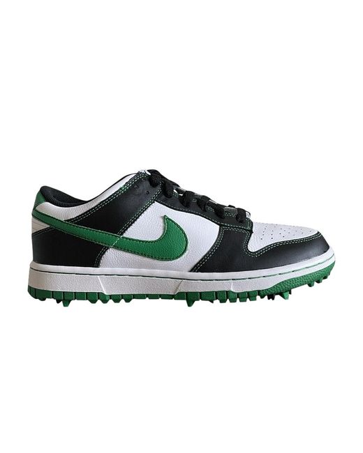 Nike Dunk Golf Low Ng 'white Court Green' in Black for Men | Lyst