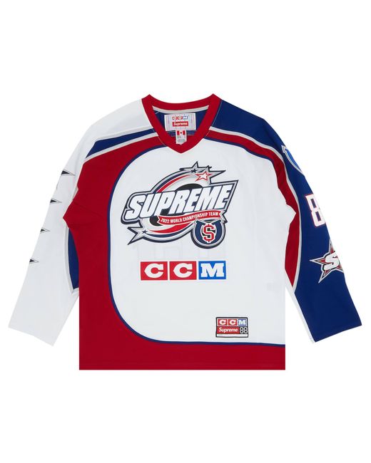 新品未開封【白・Ｓ】Gremlins Hockey Jersey supreme 最安値挑戦