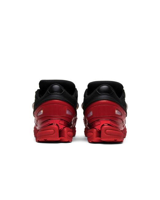 adidas Raf Simons X Ozweego 3 'core Black Scarlet' in Red for Men | Lyst
