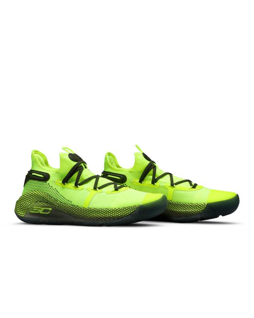 curry 6 yellow green
