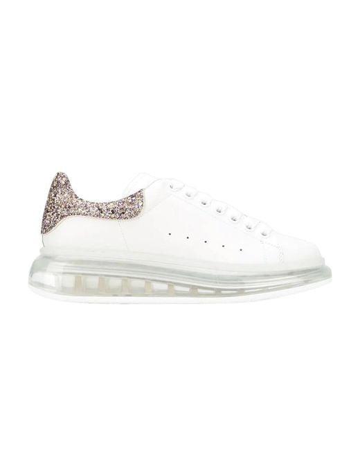 Alexander McQueen Oversized Sneaker 'clear Sole Candy Glitter' in