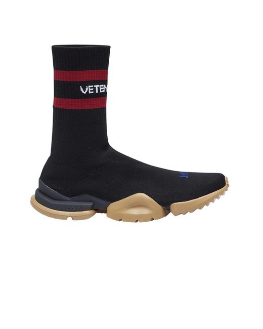 Reebok Vetements X Sock Pump 'black Red' in Blue for Men | Lyst