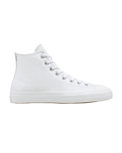 Converse Chuck Taylor All Star Pro High 'triple White' for Men | Lyst