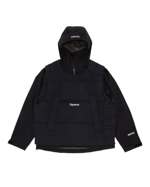 Supreme 2-in-1 Gore-tex Shell + Windstopper Vest 'black' for Men