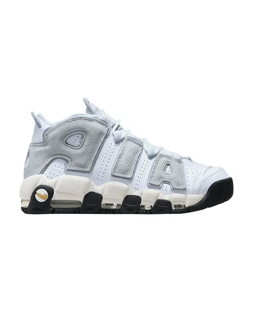 Nike Air More Uptempo '96 'pure Platinum Wolf Grey' in Blue for Men | Lyst