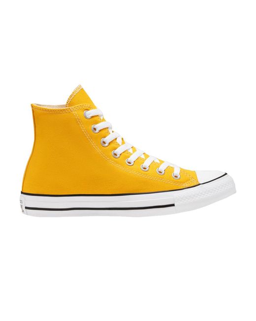 Converse Chuck Taylor All Star High 'lemon Chrome' in Yellow for Men | Lyst