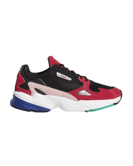 adidas Falcon 'black Energy Pink' in Red | Lyst