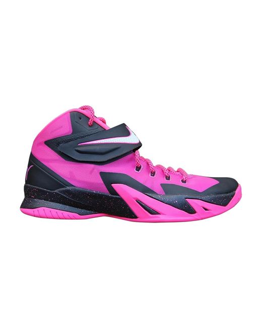 Nike Zoom Soldier 8 in Pink for Men | Lyst