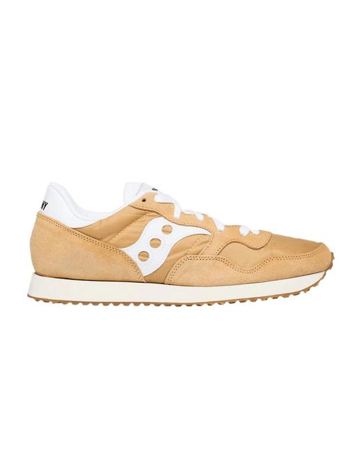 Saucony Dxn Trainer Vintage 'tan Gum' in Natural for Men | Lyst