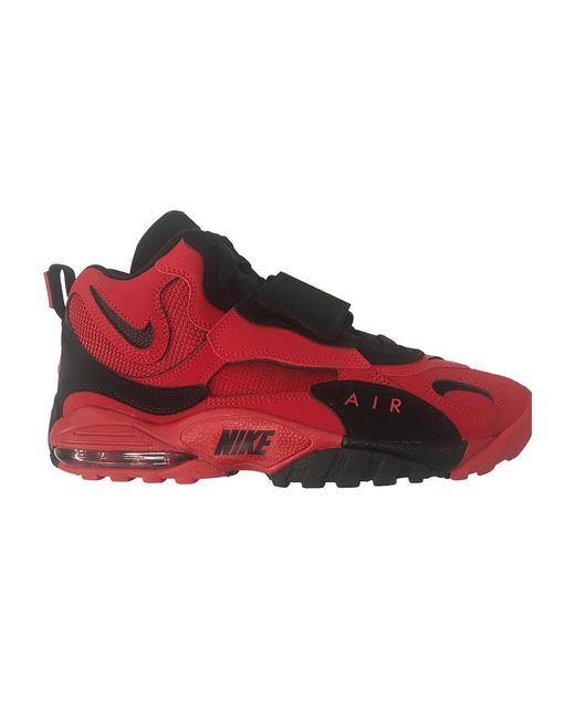 nike air max speed turf black and red