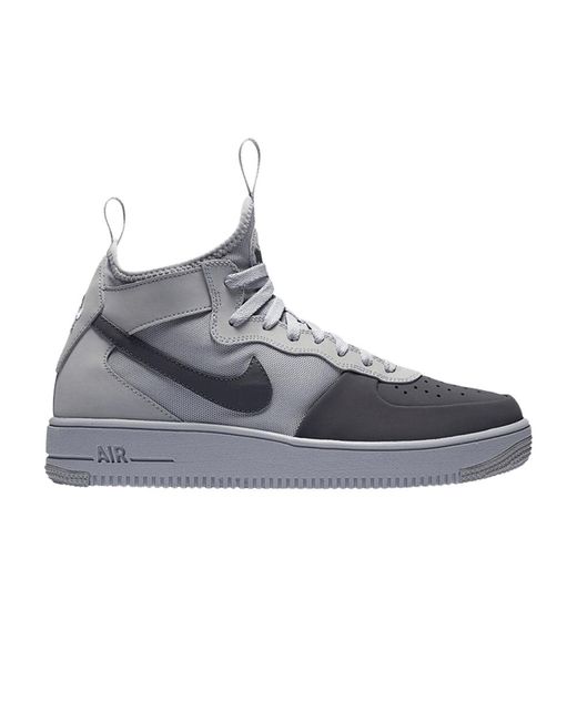 Nike Air Force 1 Ultraforce Mid Tech 'wolf Grey' in Gray for Men | Lyst