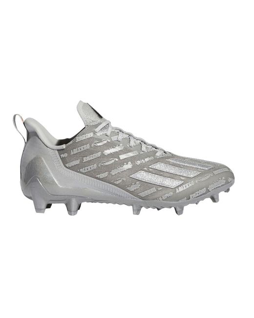 adidas Adizero Cleats 'grey Silver Metallic' in Gray for Men Lyst