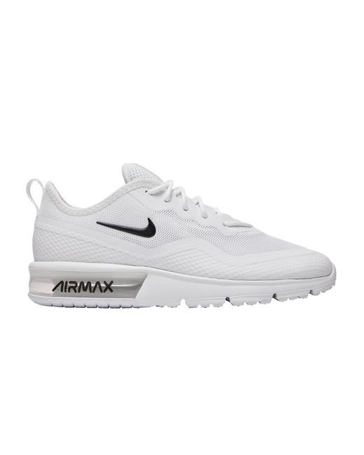 Nike Air Max Sequent 4.5 'white Black' in Red | Lyst