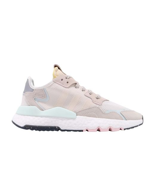 adidas Nite Jogger 'chalk Mint' in White | Lyst