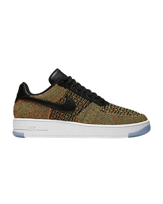 Nike Air Force 1 Flyknit Low 'multi-color' in Brown for Men | Lyst