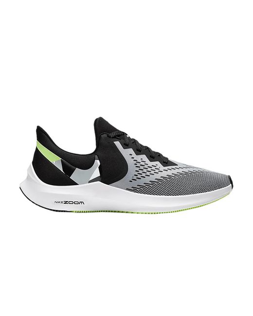 Nike Air Zoom Winflo 6 'particle Grey Ghost Green' in Black for Men | Lyst