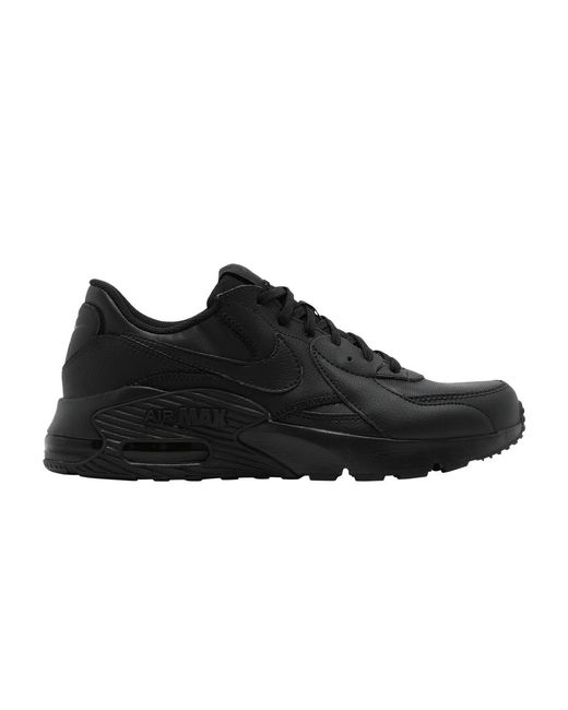 Nike Air Max Excee Leather 'triple Black' for Men | Lyst