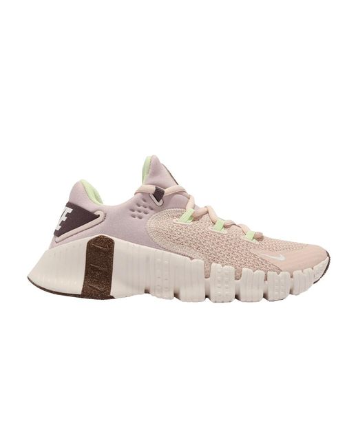 Nike Free Metcon 4 'pearl White Sail' in Pink | Lyst