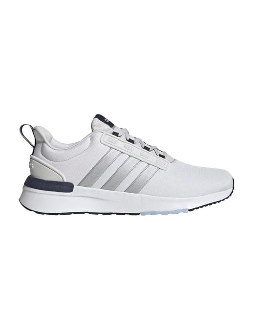 adidas Racer Tr21 'grey Silver Navy' in White for Men | Lyst