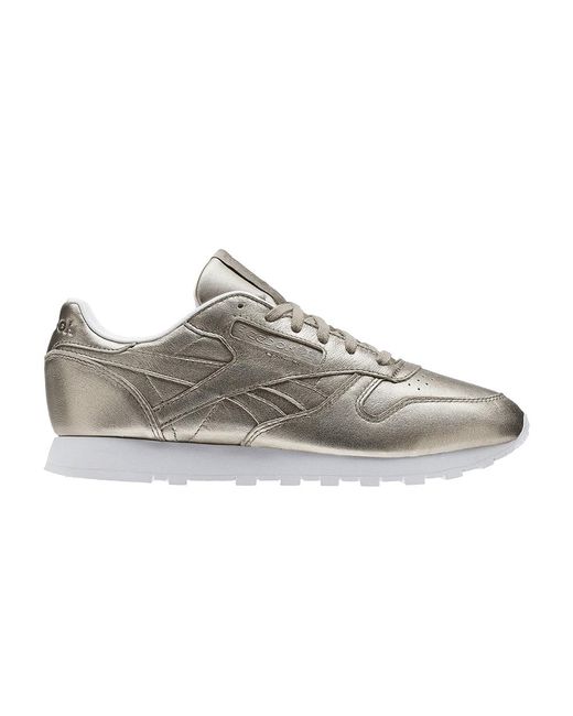 Reebok Classic Leather 'melted Metals' in Gray | Lyst