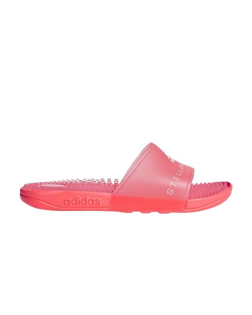 adidas Stella Mccartney X Adissage Slides 'turbo' in Pink Lyst