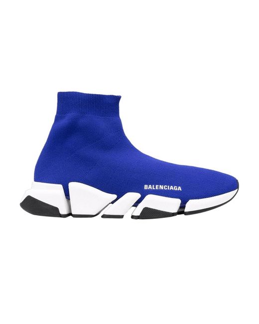 Balenciaga Speed 2.0 Sneaker 'blue' for Men | Lyst