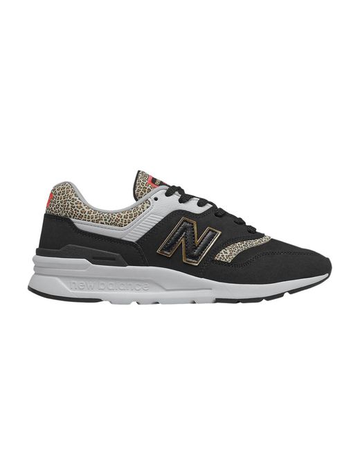 New Balance 997h 'black Leopard' Lyst