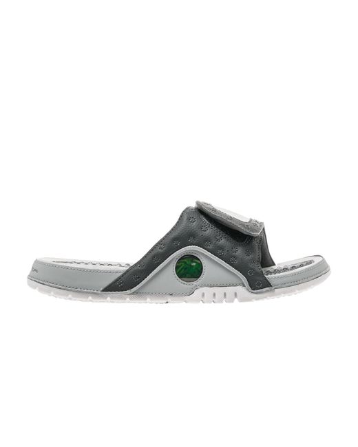 Nike Jordan Hydro 13 Retro Slide 'dark Grey' in Green for Men | Lyst