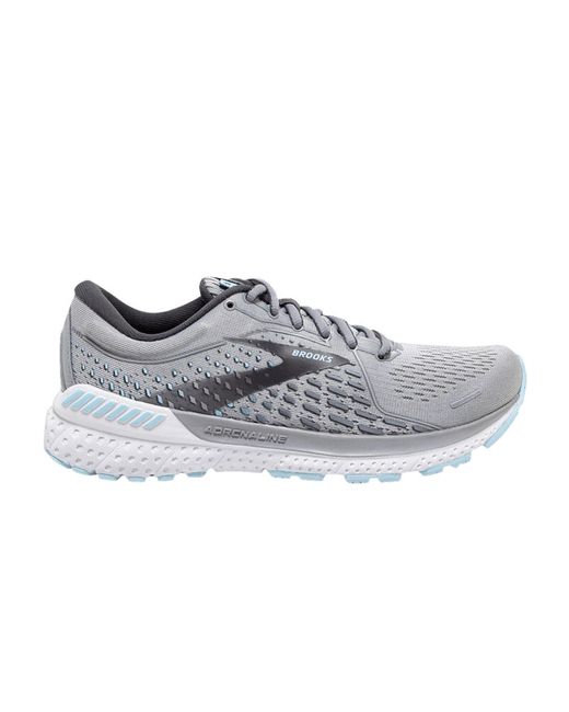 Brooks Adrenaline Gts 21 2e Wide 'oyster' in Gray Lyst