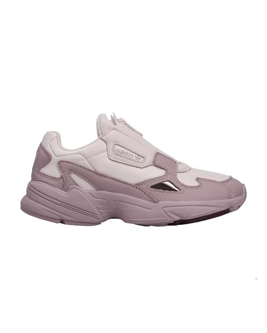 adidas falcon purple pink