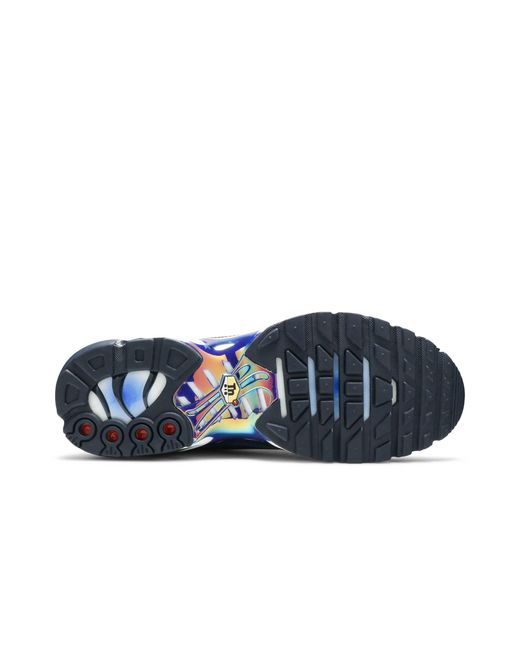 orange and blue air max plus