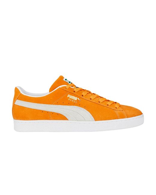 puma suede classic orange
