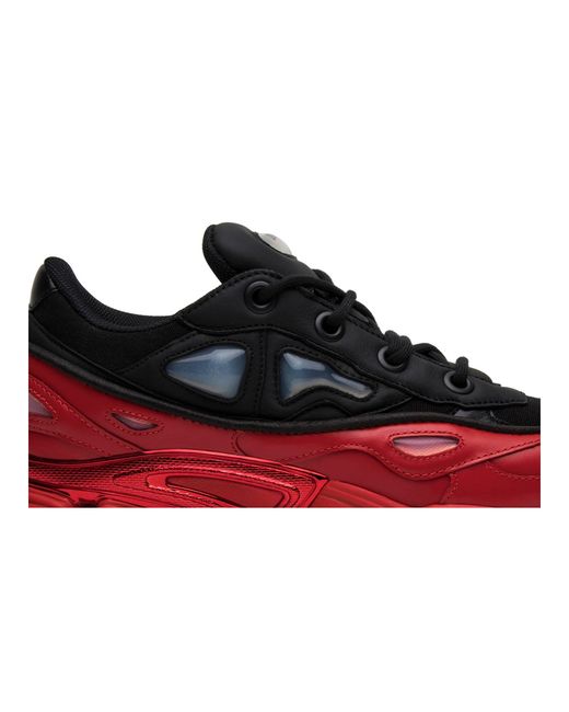adidas Raf Simons X Ozweego 3 'core Black Scarlet' in Red for Men | Lyst