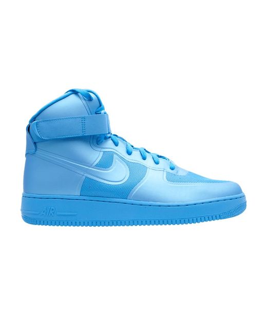 Nike Air Force 1 Hi Hyperfuse Prm in Blue for Men | Lyst