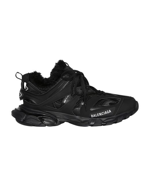 Balenciaga Track Sneaker 'fake Fur - Black' for Men | Lyst