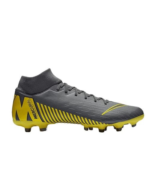 Nike Mercurial Superfly 6 Academy Mg 'dark Grey Yellow' in Gray for Men |  Lyst