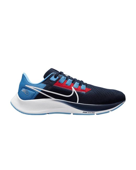 Nike Nfl X Air Zoom Pegasus 38 'tennessee Titans' in Blue for Men | Lyst